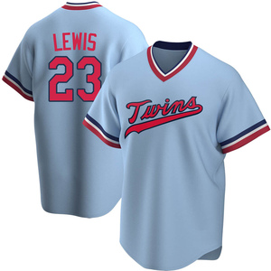 Men's Royce Lewis Minnesota Twins Nike Cream Name & Number T-Shirt